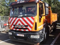 Kraanwagen iveco ml190el, datum 1ste inschr 23/08/2011, chassis nr zcfa1v0402581183, diesel, euro 5, km-stand laatste keuring 132657, vv kraan hmf rcl 5300