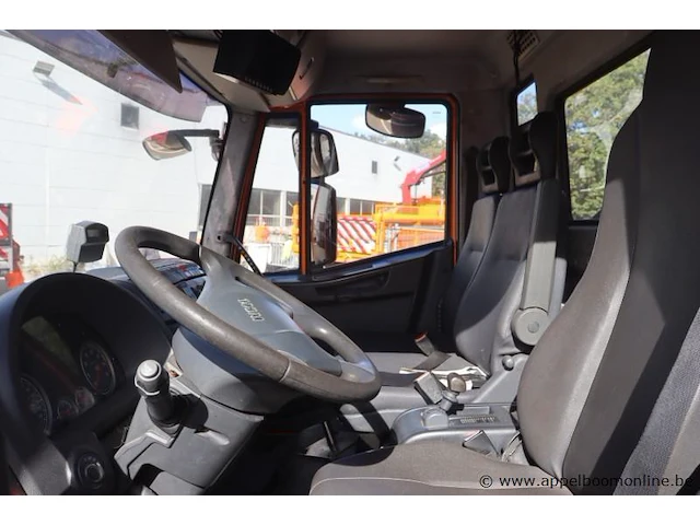 Kraanwagen iveco ml190el, datum 1ste inschr 23/08/2011, chassis nr zcfa1v0402581183, diesel, euro 5, km-stand laatste keuring 132657, vv kraan hmf rcl 5300 - afbeelding 16 van  16