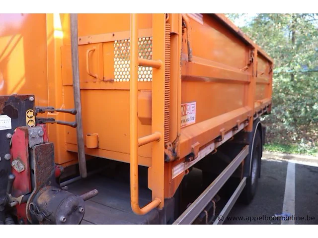 Kraanwagen iveco ml190el, datum 1ste inschr 23/08/2011, chassis nr zcfa1vj0402581185, diesel, euro 5, km-stand laatste keuring 42480, vv kraan hmf rcl 5301 - afbeelding 10 van  15