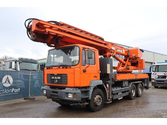 Kraanwagen man 26.364 6x4 diesel 2002 - afbeelding 1 van  1