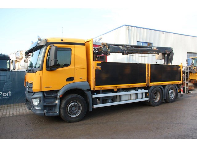 Kraanwagen mercedes-benz antos 2540 diesel 2014 - afbeelding 1 van  1