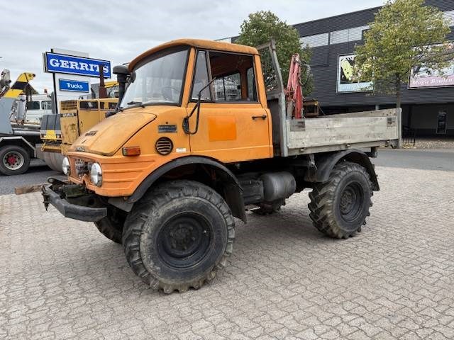 Kraanwagen unimog u600 diesel 1980 - afbeelding 1 van  1