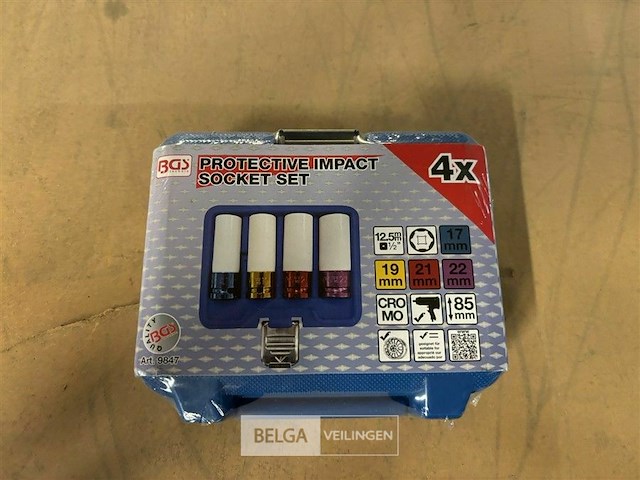 Kracht wielmoerdopsleutelset - afbeelding 2 van  4