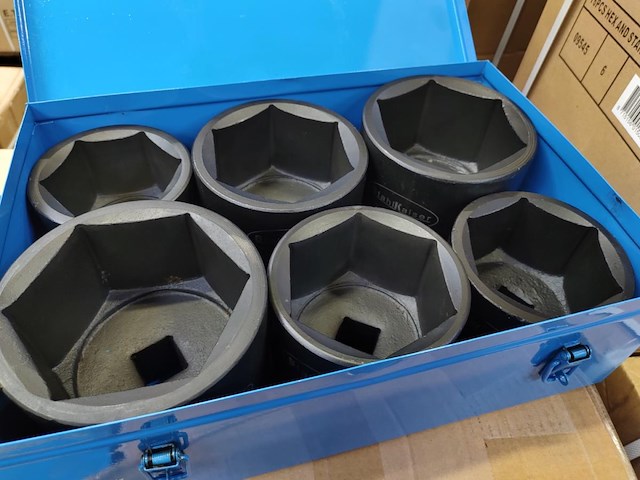 Krachtdoppenset 1" 6 dlg - afbeelding 2 van  3