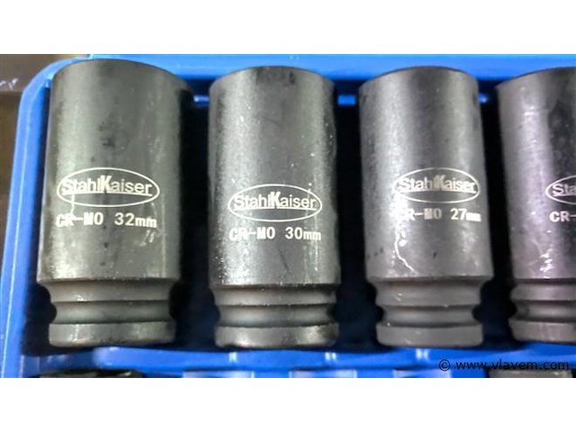 Krachtdoppenset 14 delig - afbeelding 3 van  4