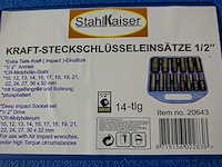 Krachtdoppenset 14 delig - afbeelding 4 van  4