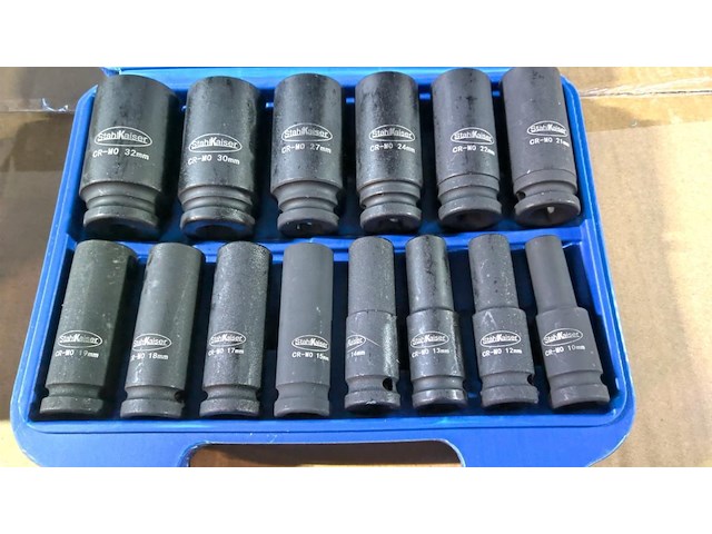 Krachtdoppenset 14 delig - afbeelding 1 van  4