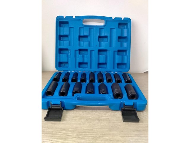 Krachtdoppenset 16 delig - afbeelding 1 van  3