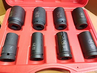 Krachtdoppenset 8 delig 3/4" - afbeelding 1 van  6