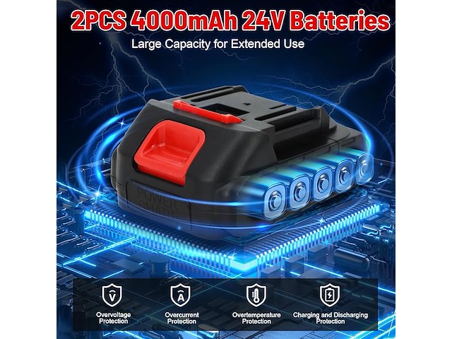 Krachtige draadloze accubladblazer - afbeelding 6 van  6