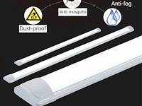 Krachtige led batten lichtbalk – 18w – 6500k koud wit – tetra-60 (60 stuks)