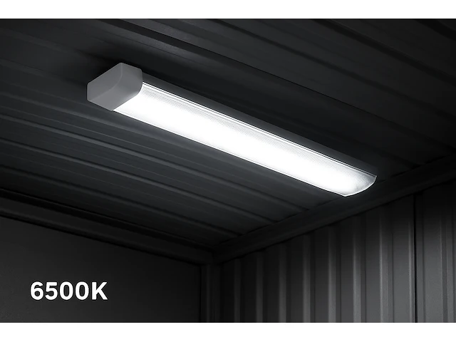 Krachtige led batten met lens – 120w – 6500k koud wit – tetra-lens (10 stuks) - afbeelding 1 van  5