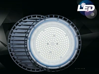 Krachtige led highbay ufo-lamp – 135w – 6500k koud wit – ip65 – agree-135 (5 stuks) - afbeelding 2 van  5