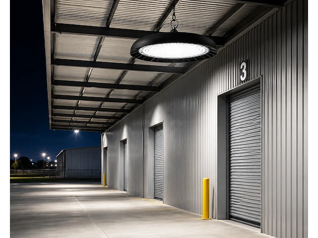 Krachtige led highbay ufo-lamp – 200w – 6400k koud wit – ip65 – agora-200 (10 stuks) - afbeelding 1 van  5
