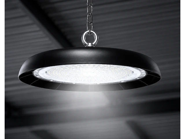 Krachtige led highbay ufo-lamp – 200w – 6400k koud wit – ip65 – agora-200 (10 stuks) - afbeelding 2 van  5