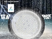 Krachtige led highbay ufo-lamp – 250w – 6500k koud wit – ip65 – agree-250 (8 stuks) - afbeelding 2 van  5