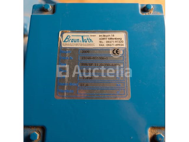 Krachtige ventilator met 11 kw motor - afbeelding 2 van  7