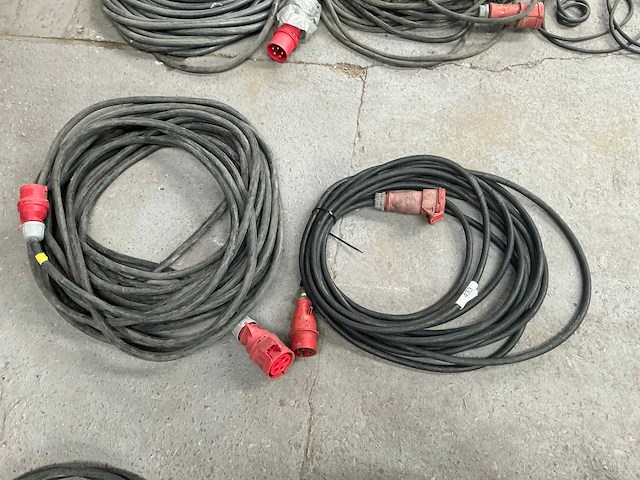 Krachtstroom kabel (2x) - afbeelding 1 van  2