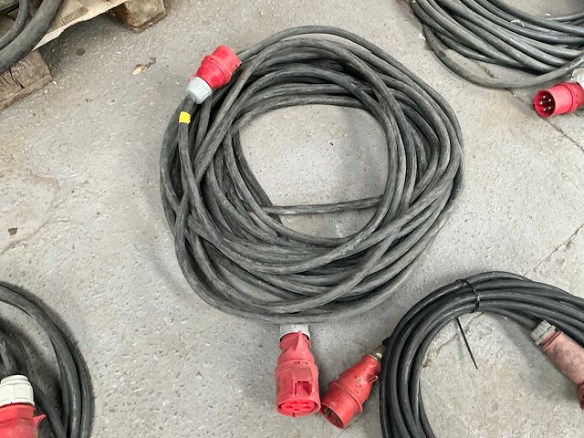 Krachtstroom kabel (2x) - afbeelding 2 van  2