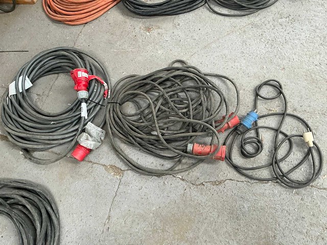 Krachtstroom kabel (2x) - afbeelding 1 van  8