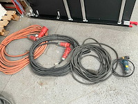 Krachtstroom kabel (2x) - afbeelding 1 van  7
