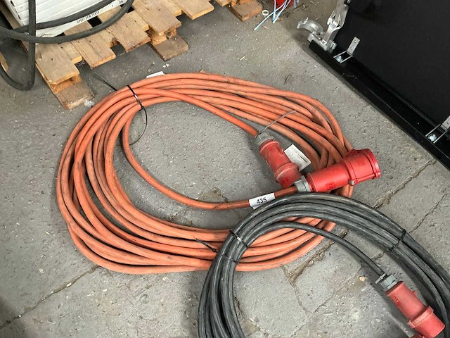 Krachtstroom kabel (2x) - afbeelding 2 van  7