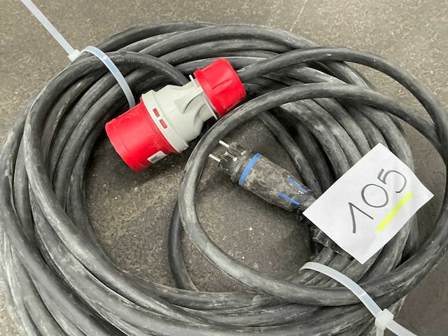Krachtstroom kabel - afbeelding 2 van  2