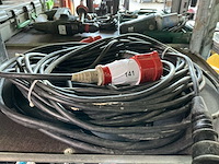 Krachtstroom + lichtnet kabel (2x) - afbeelding 1 van  1