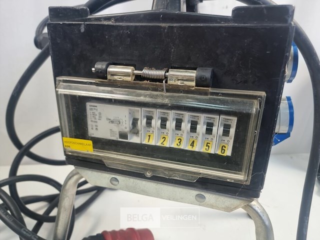 Krachtstroomverdeler 380v - afbeelding 2 van  5