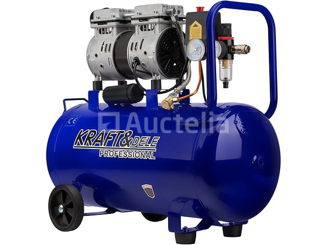 Kraft&dele 50l olievrije compressor - afbeelding 2 van  6