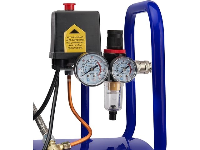 Kraft&dele 50l olievrije compressor - afbeelding 6 van  6