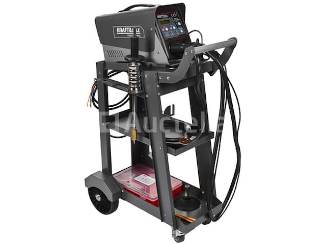 Kraft&dele carrosseriegeleider met trolley + accessoires - afbeelding 4 van  9