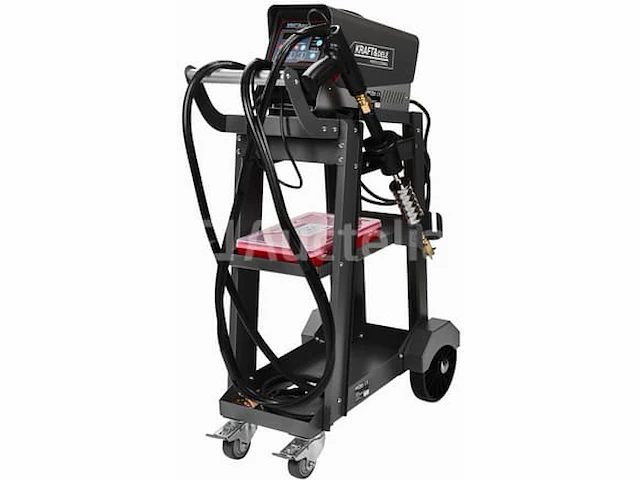 Kraft&dele carrosseriegeleider met trolley + accessoires - afbeelding 3 van  9