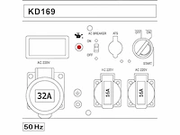 Kraft&dele eenfasige generatorset - afbeelding 4 van  12