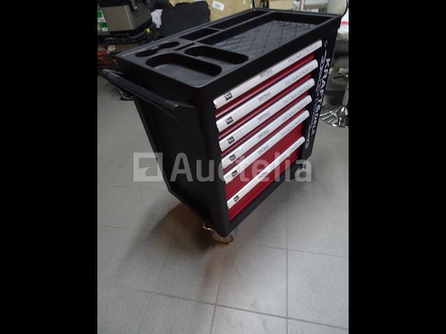 Kraft&dele gereedschapswagen met 6 lades - afbeelding 2 van  6