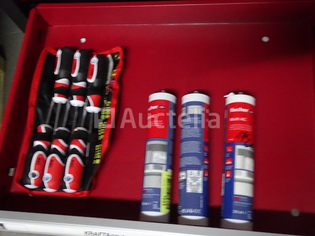 Kraft&dele professionele 6-ladetrolley met gereedschap - afbeelding 2 van  12