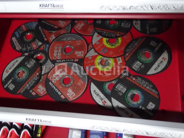 Kraft&dele professionele 6-ladetrolley met gereedschap - afbeelding 3 van  12