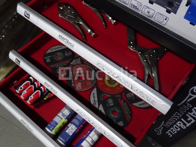 Kraft&dele professionele 6-ladetrolley met gereedschap - afbeelding 11 van  12