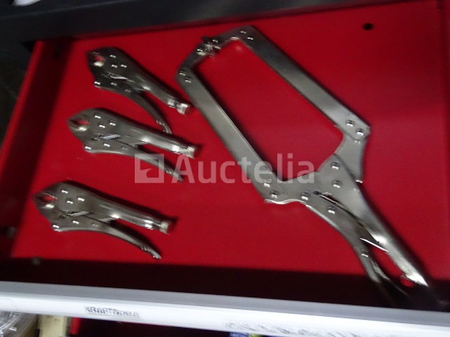 Kraft&dele professionele 6-ladetrolley met gereedschap - afbeelding 12 van  12