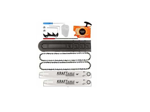 Kraft&dele professionele benzinekettingzaag - afbeelding 3 van  4