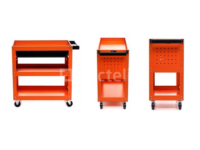 Kraft&dele professionele trolley op wielen - afbeelding 2 van  3