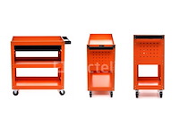 Kraft&dele professionele trolley op wielen - afbeelding 3 van  4