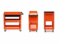Kraft&dele professionele trolley op wielen - afbeelding 3 van  4