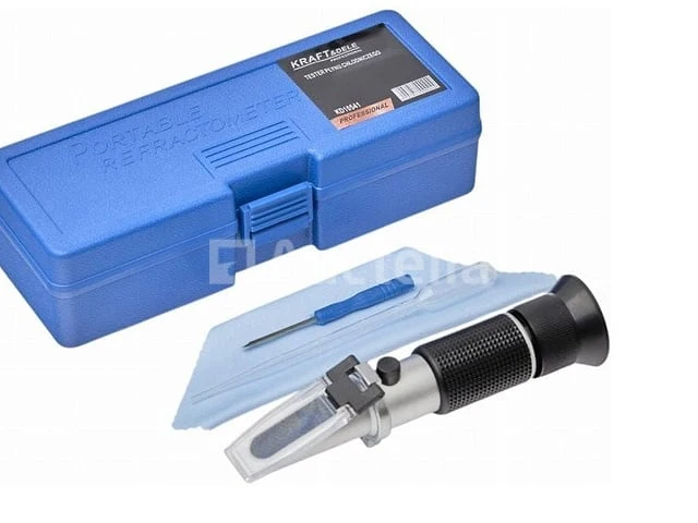 Kraft&dele refractometer elektrolyte koeltester - afbeelding 1 van  2
