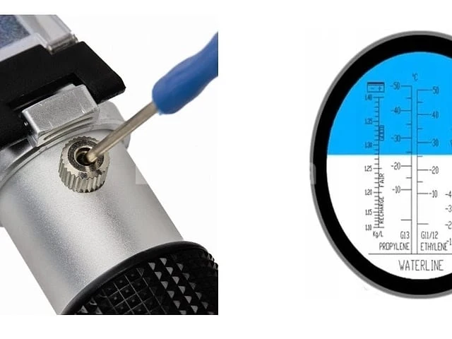 Kraft&dele refractometer elektrolyte koeltester - afbeelding 2 van  2
