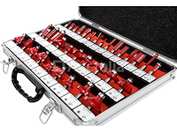 Kraft&dele routerbit set (35 stuks)