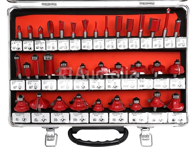 Kraft&dele routerbit set (35 stuks) - afbeelding 4 van  4