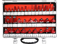 Kraft&dele routerbit set (35 stuks) - afbeelding 4 van  4