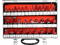 Kraft&dele routerbit set (35 stuks) - afbeelding 4 van  4