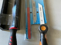 Kraftixx verstekbak met zaag en handzaag met 3 zaagbladen - afbeelding 3 van  3